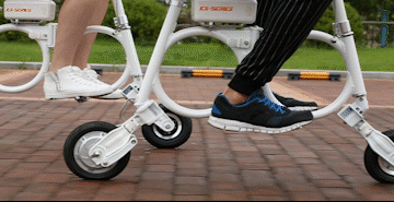 smart electric folding bike