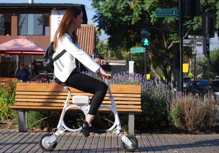 여기 오면 스트레스에 대처 하는 효과적인 방법-Airwheel E3 배낭 e 자전거.